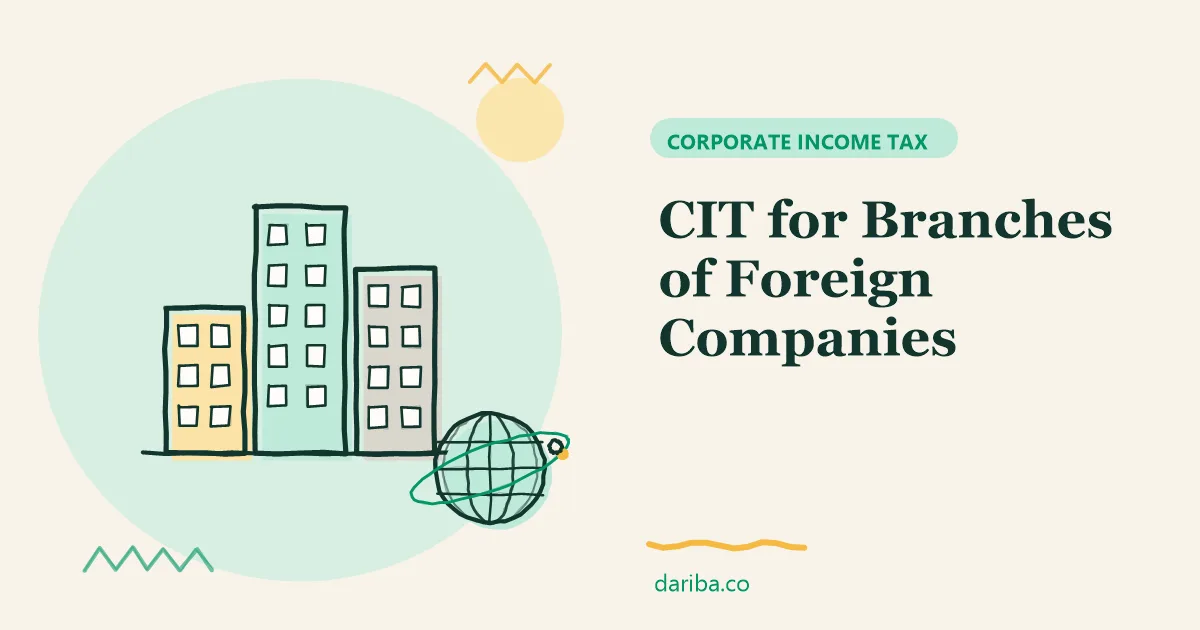 Branches: CIT for Branches of Foreign Companies | dariba.co