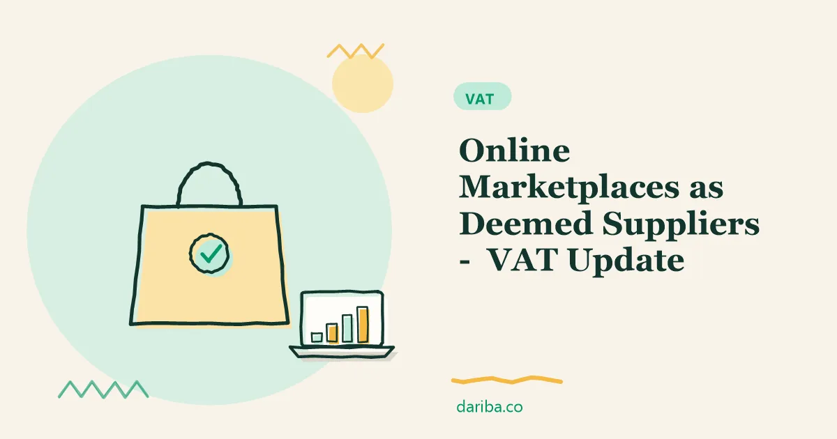 Online marketplaces as deemed suppliers: Online Marketplaces as Deemed Suppliers - VAT Update | dariba.co