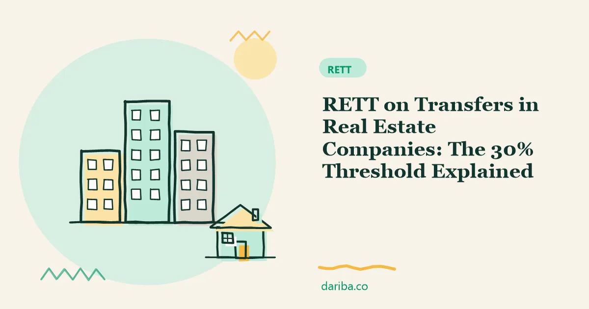 Transfers in real estate companies: RETT on Transfers in Real Estate Companies | dariba.co