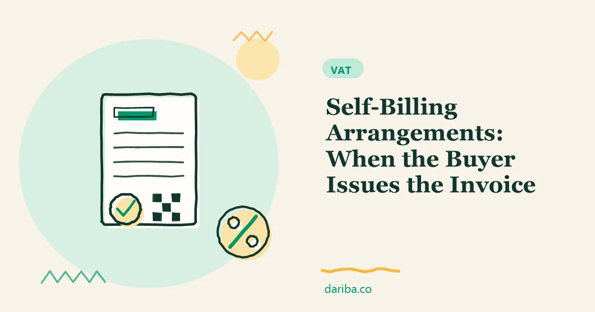 Self billing: Self-Billing Arrangements | dariba.co