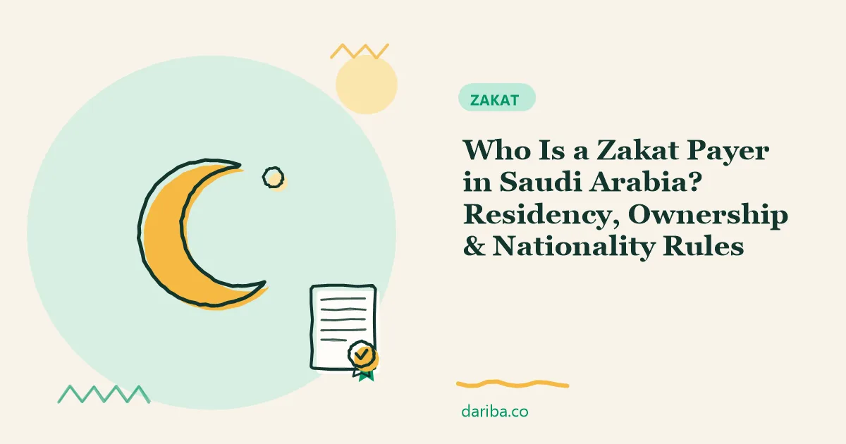 Subject to Zakat: Who Is a Zakat Payer in Saudi Arabia? Residency, Ownership & Nationality Rules | dariba.co