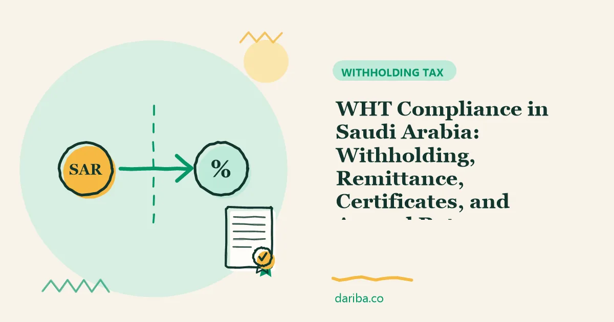 WHT compliance: WHT Compliance in Saudi Arabia | dariba.co