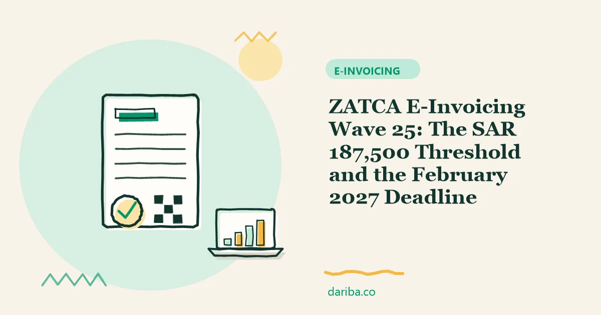 E-invoicing wave 25: ZATCA E-Invoicing Wave 25 | dariba.co